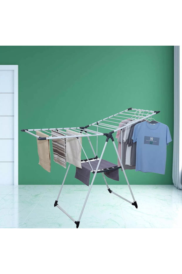 Multifunctional Foldable Floor Clothes Dryer - 2