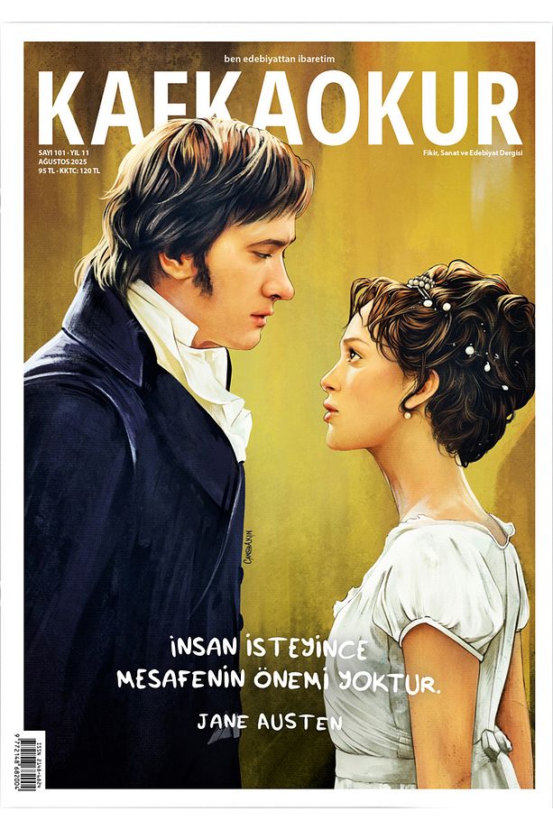 KAFKAOKUR Sayı 101 - Jane Austen (Gurur ve Önyargı) - Ağustos 2025 - 1