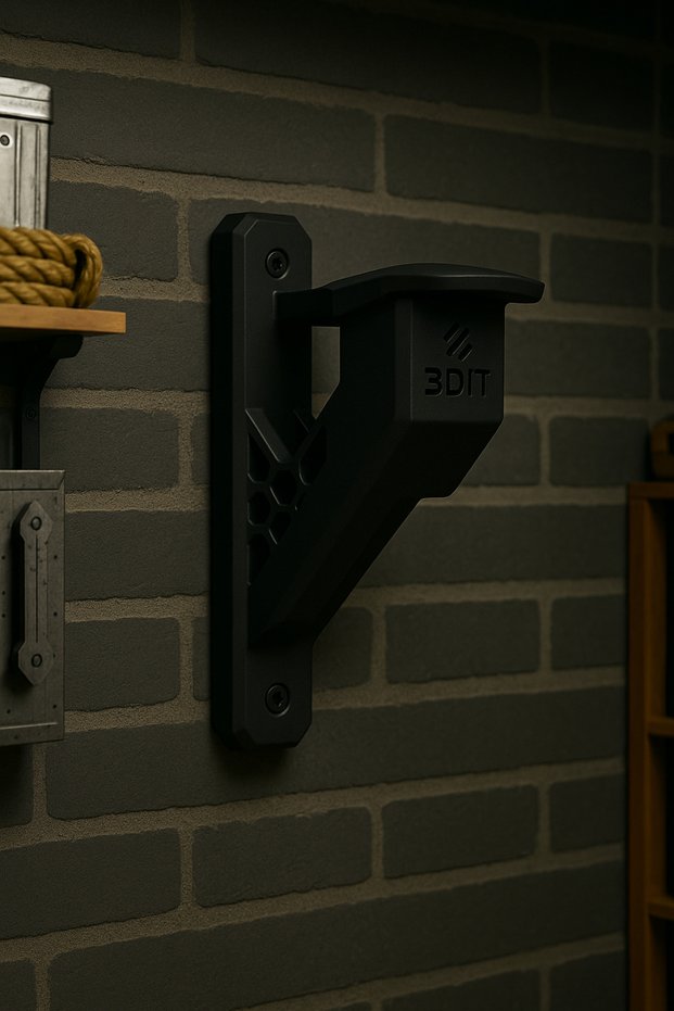 Motorcycle Helmet Holder - Helmet / Glove and Clothing Hanger