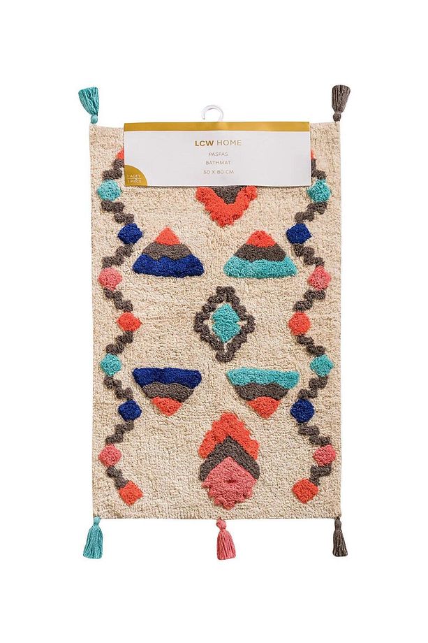LCW HOME Püsküllü Banyo Paspası 50x80 cm (W5) - 5