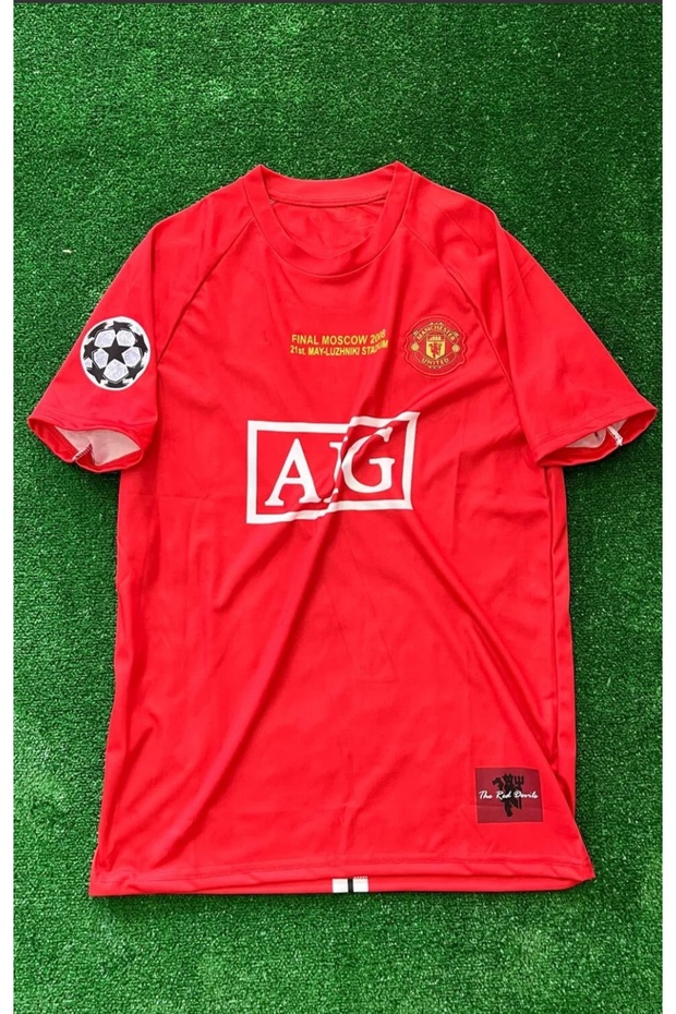 M.a.n.c.h.e.s.t.e.r U.n.i.t.e.d 2008-2009 C.Ronaldo Şampiyonlar ligi Yetişkin Nostalji - 2