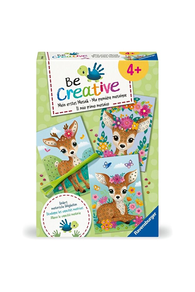 - Be Creative Set midi de creatie mozaic caprioare - 3