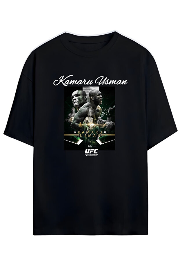 Kamaru “The Nigerian Nightmare” Usman Ufc Unisex Oversized T-Shirt