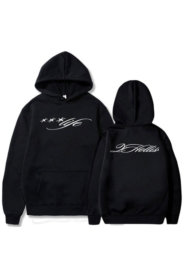 Black Unisex 2Hollis *** Life Script Hoodie Clothing Hoodie
