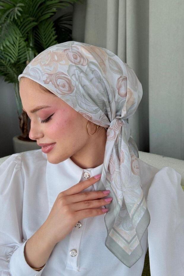 Eșarfă moale Mira Mint - 2