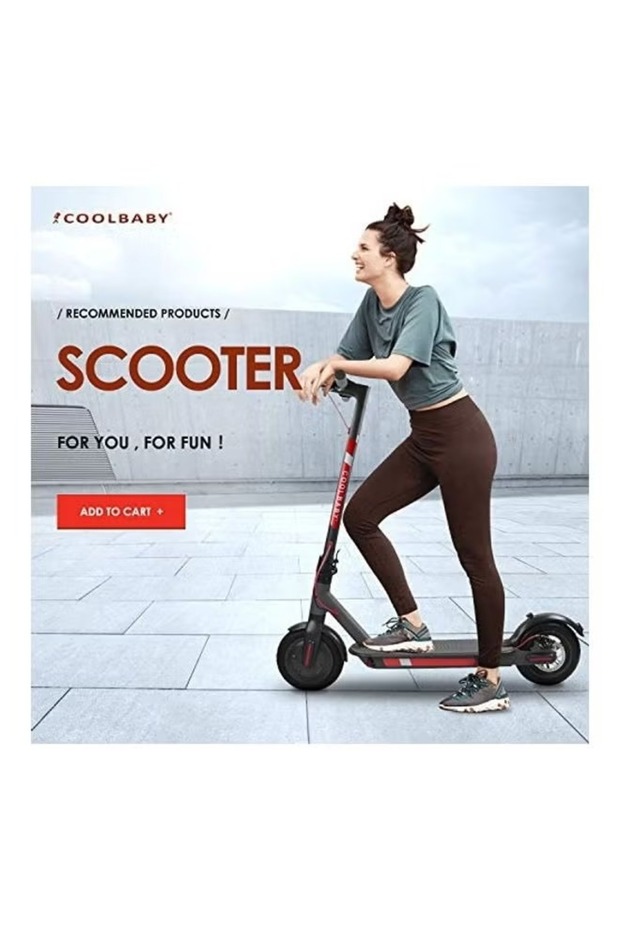 سكوتر كهربائي قابل للطي - 3