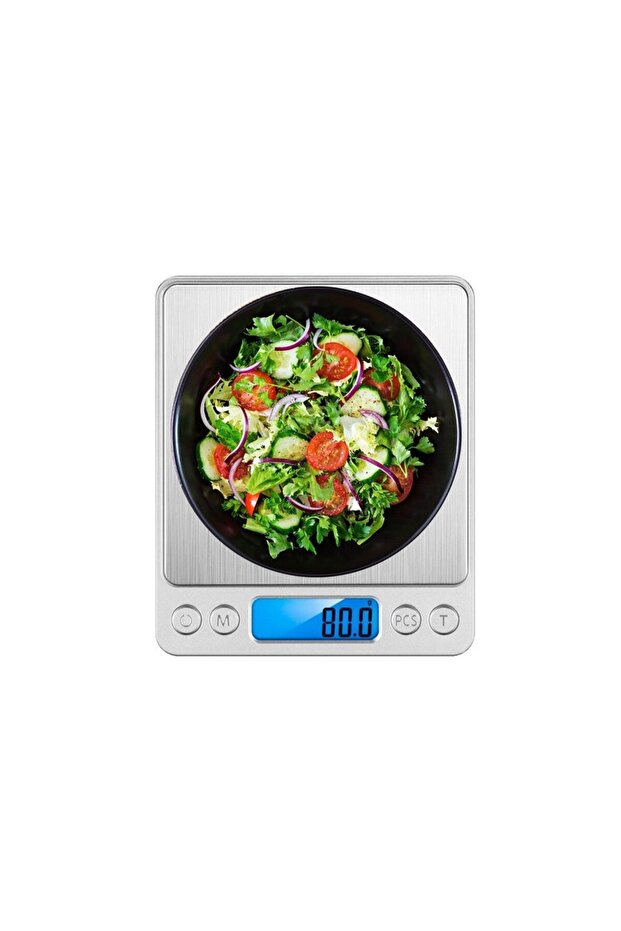 Precision Electronic Kitchen Scale with Counting Function, 500 x 0.01 g - 1