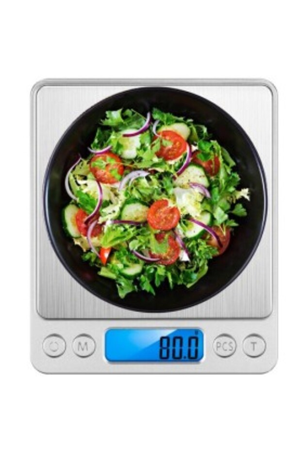 Precision Electronic Kitchen Scale with Counting Function, 500 x 0.01 g - 3