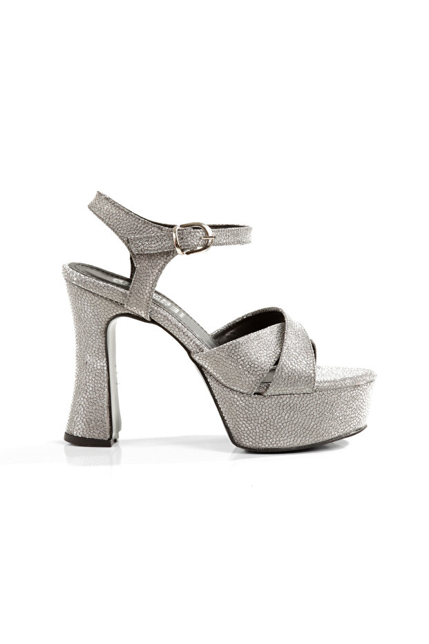 CLOVER SHOES Platform Topuklu Kadın Abiye Ayakkabı - 5