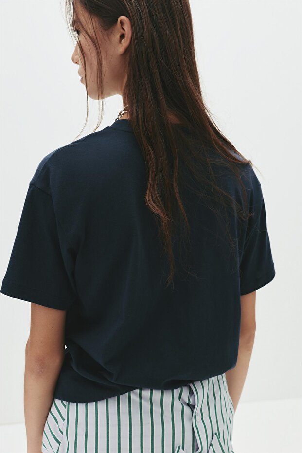 Ezoterik Çiçekli Tişört - 3