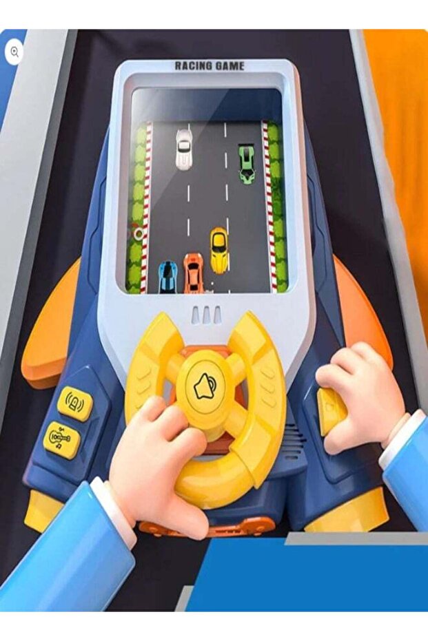 JD Toys Car Simulator Steering Wheel Racing Game With Music For kids