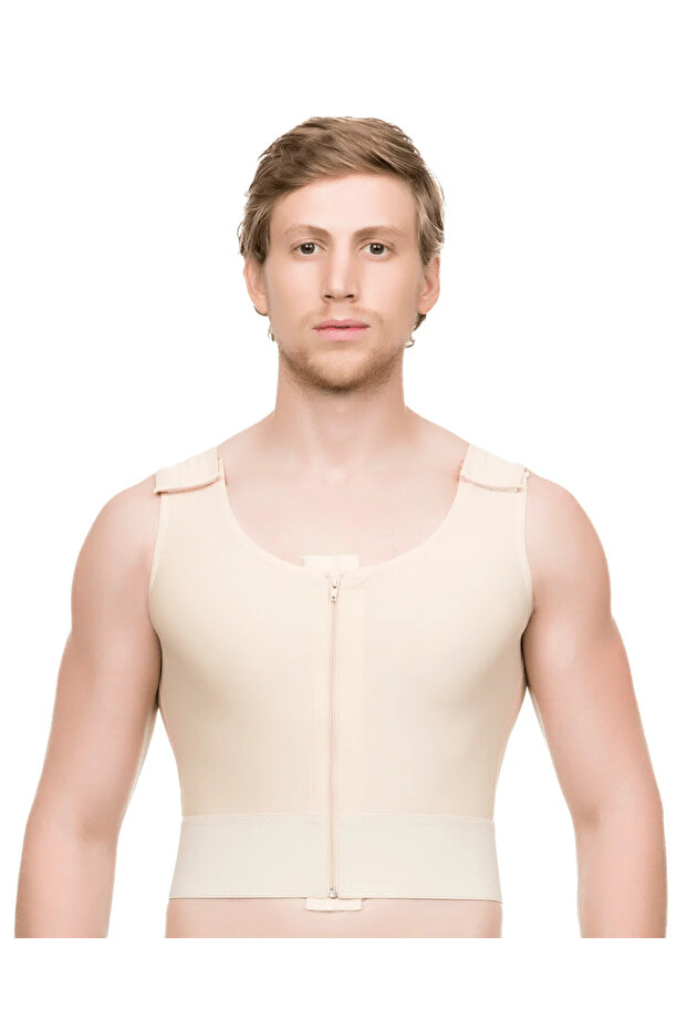 USA Medical Short Length Compression Vest with Zipper (MG03-SH)