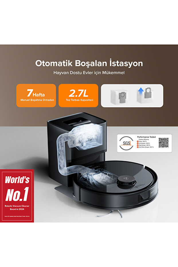 Q8 Max Pro Plus Akıllı Robot Süpürge - 8