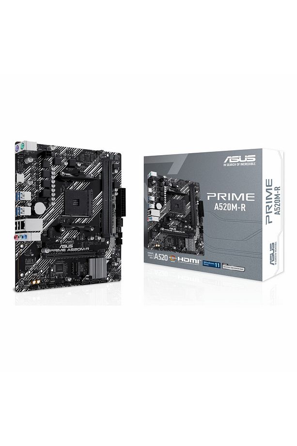 Prime A520M-R DDR4 (5100MHz)OC M.2 HDMI PCIe 3.0 AM4 mATX Anakart - 1