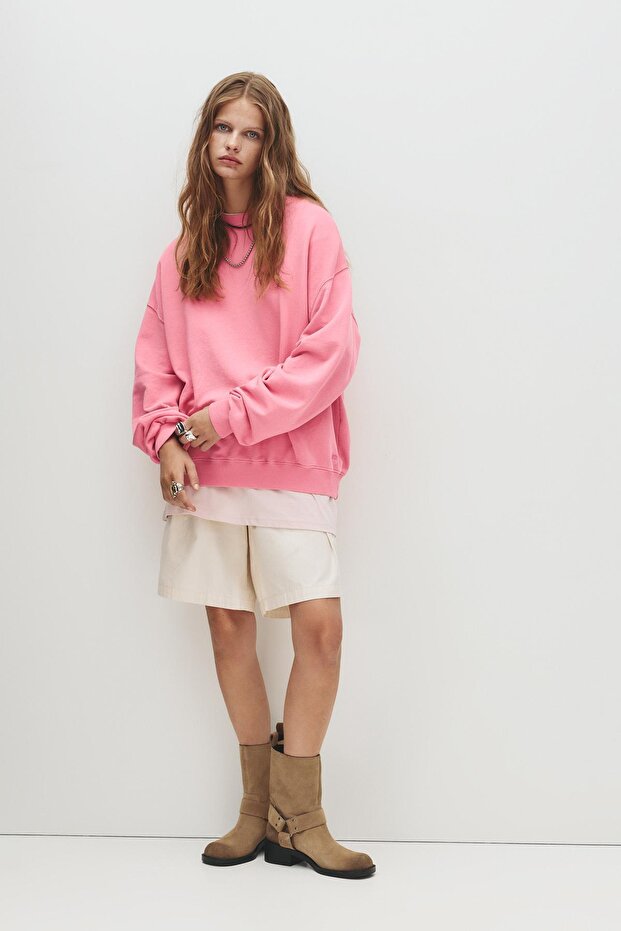 Pembe sweatshirt - 2