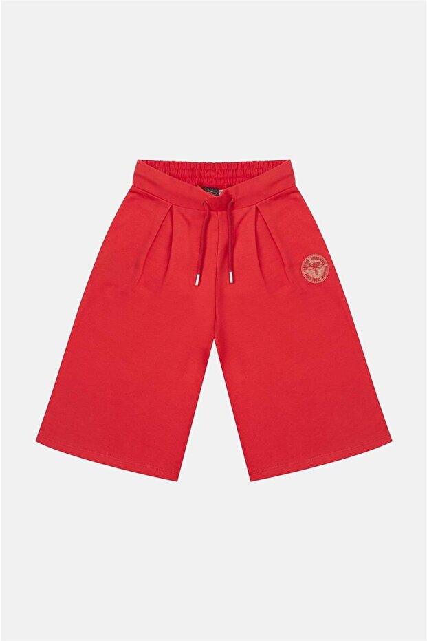 Girl Red Tracksuit Bottom - 5