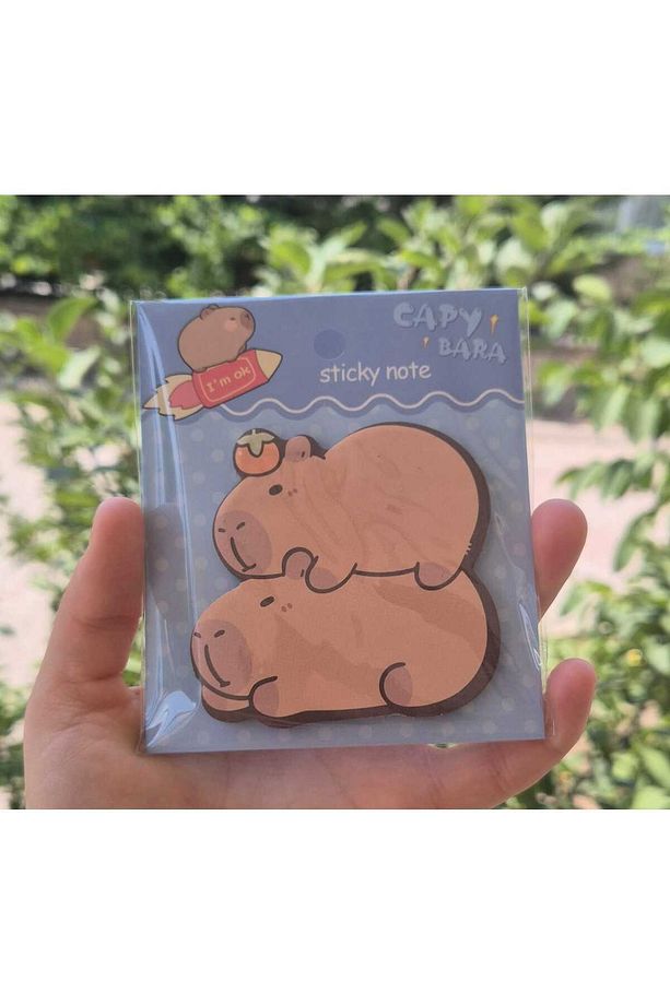 capybara kapibara postit yapışkanlı not kağıdı - 4