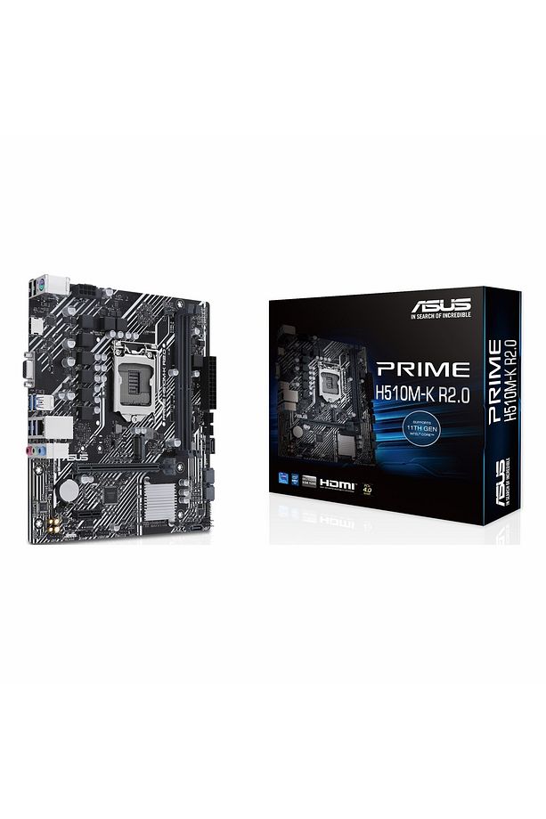 Prime H510M-K R2.0 DDR4 (3200MHz)OC M.2 VGA/HDMI PCIe 4.0 1200P mATX Anakart - 1