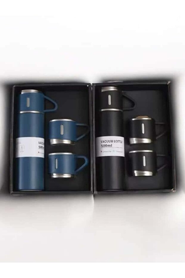 Premium 3-Cup Thermos Set - 2