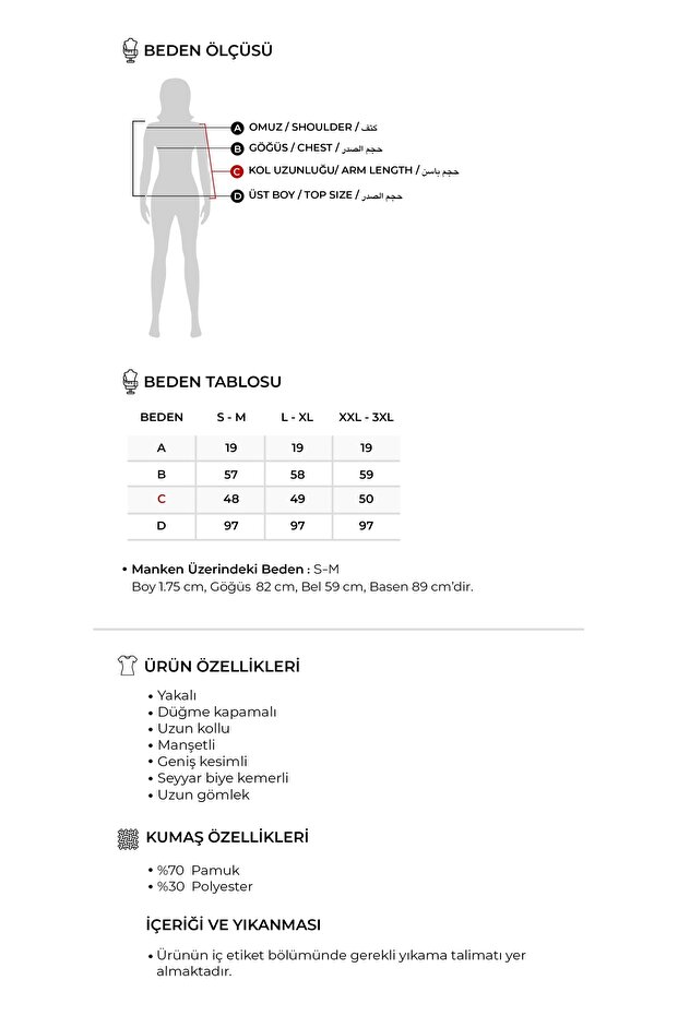Kadın Poplin Basic Uzun Gömlek Lacivert - 5