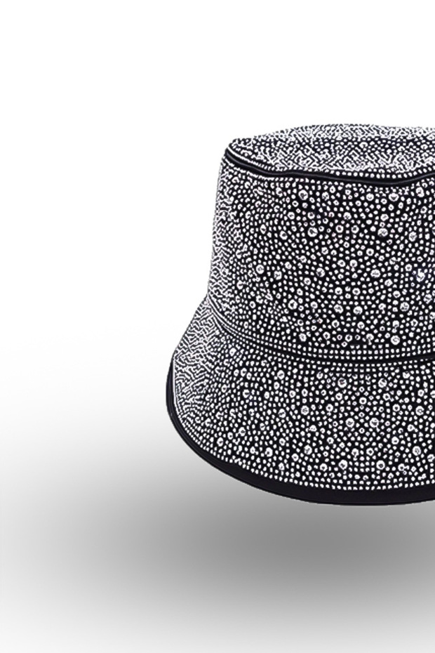 Palarie bucket hat cristale - 2