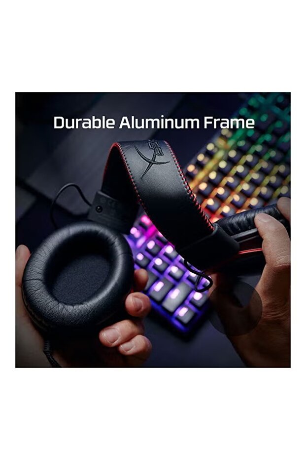 سماعة الألعاب السلكية Cloud II Red لجهاز PS4 - 2