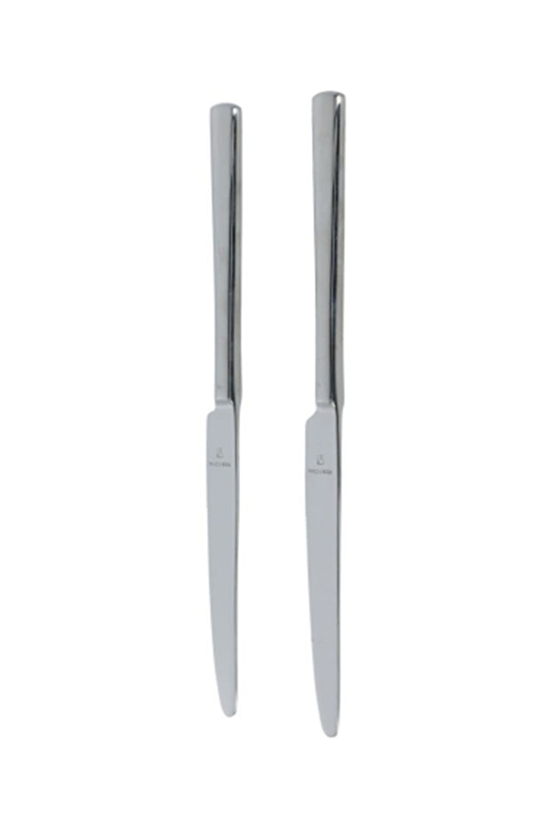 سكين طاولة بمقبض مصمم هندسيًا من قطعتين - 1