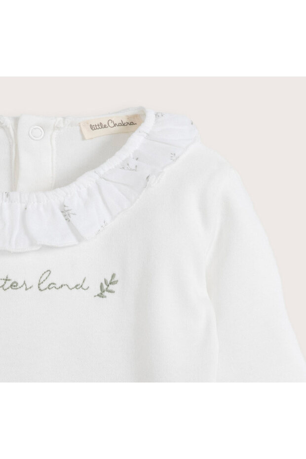 Winterland Fırfırlı Body Ekru - 3