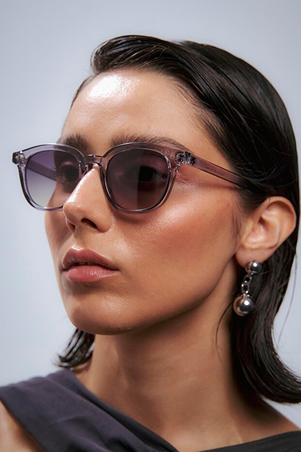 نظارات شمسية نوفا رمادية سوداء متدرجة - 4