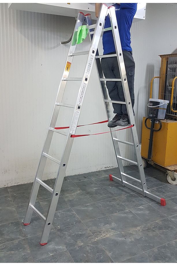 A Tipi Alüminyum Merdiven 3.5 Metre 2x11 Basamaklı (ATM.04) - 3
