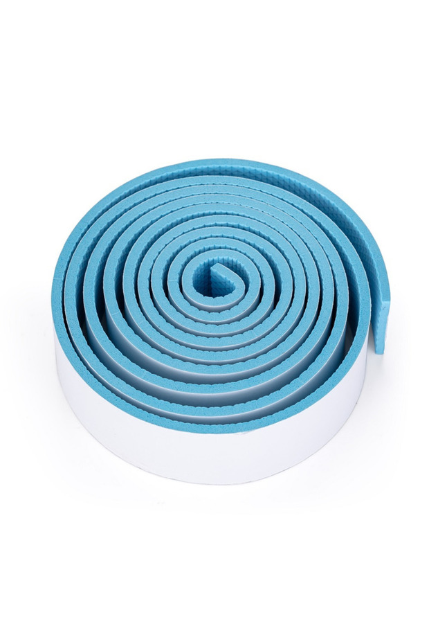Protective roll, Feedo, For sharp edges, Soft and attenuating, Length 2 m, Blue - 1
