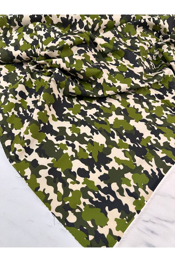 Kamuflaj Desen Likralı Etek Elbise Pantolon Ceket ÜRÜNÜMÜZ ADET OLARAK SATILIR 1 ADET 1 METRE - 1
