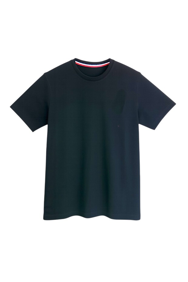 Men's Natural Cotton High Quality Short Sleeve Sports Single Jersey T-Shirt