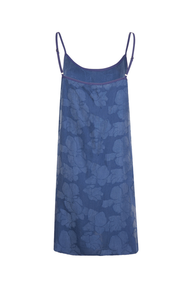 Çiçek Dokulu Askılı Gecelik - 3