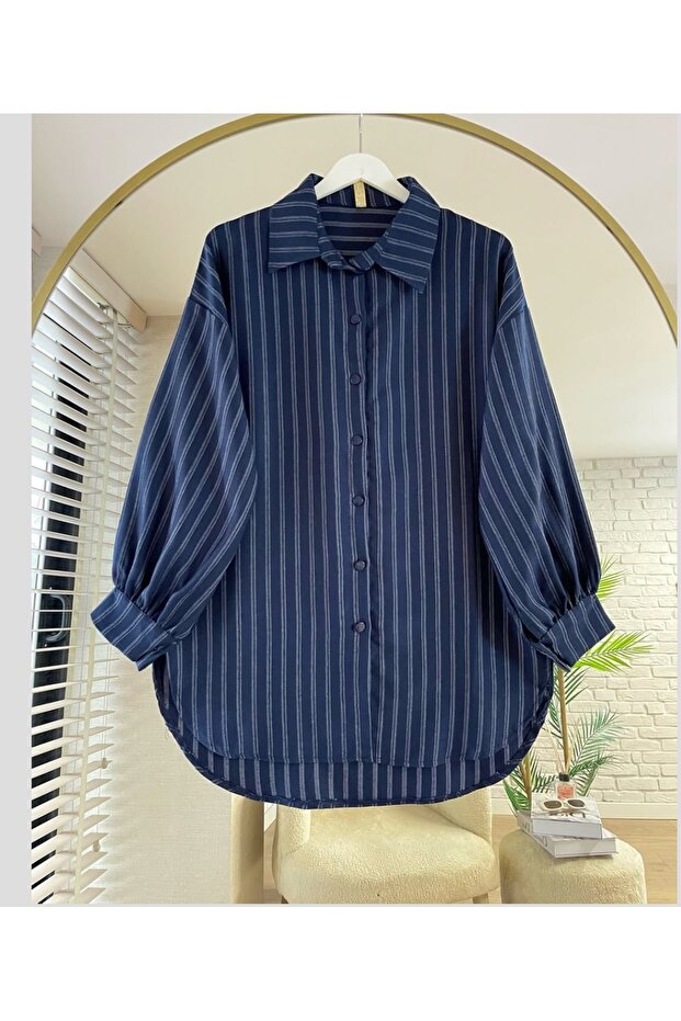 Çizgi gömlek modeli - 1