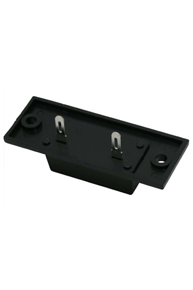 Speaker Socket, Clamp-Mounted, Black Plastic - 3