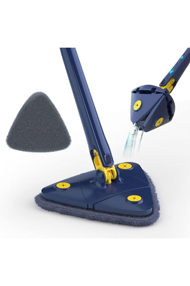 Multifunctional Mop, Triangular Mop, Telescopic Mop, 360 Mop - 2
