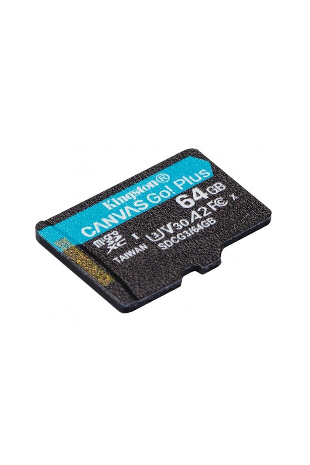 Micro-SD Memory Card, 64GB, Class 10/UHS-1, Canvas Go Plus, Black - 3