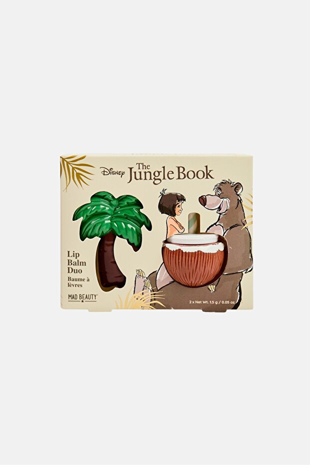 Disney x Mad Beauty 2 Pcs The Jungle Book Lip Balm Duo 1,5 g