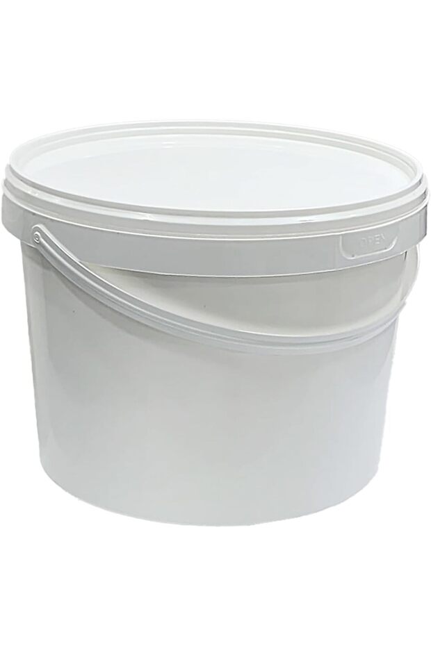 Biriyani Bucket Container 5 kg white Pack Of 5 Pcs