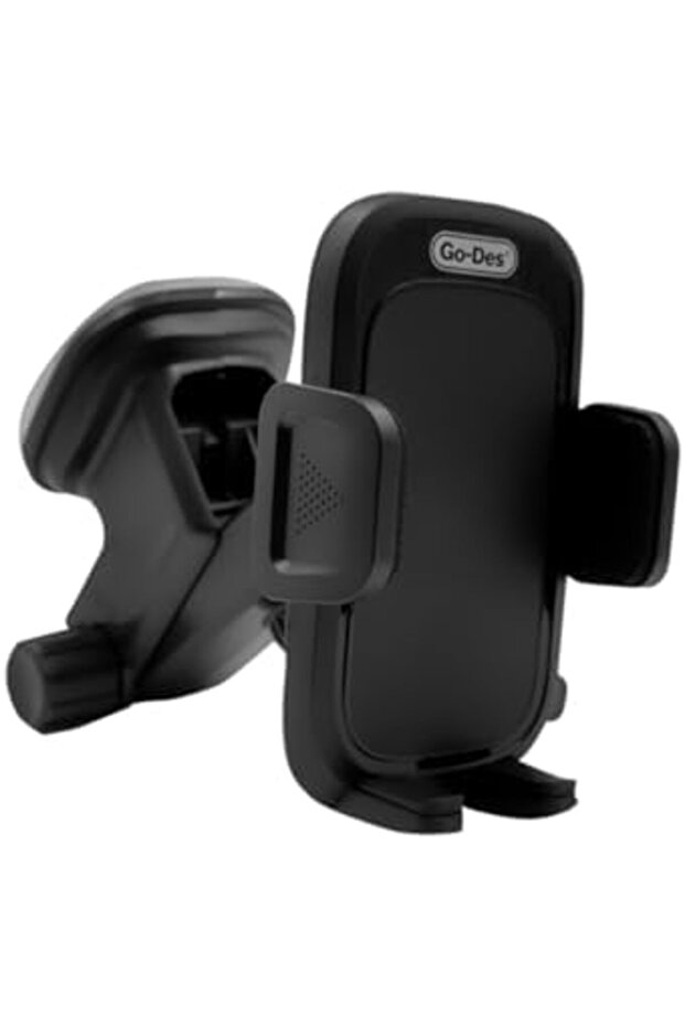 حامل هاتف للسيارة GD-HD647 مزود بكوب شفط - عالمي وقابل للتعديل