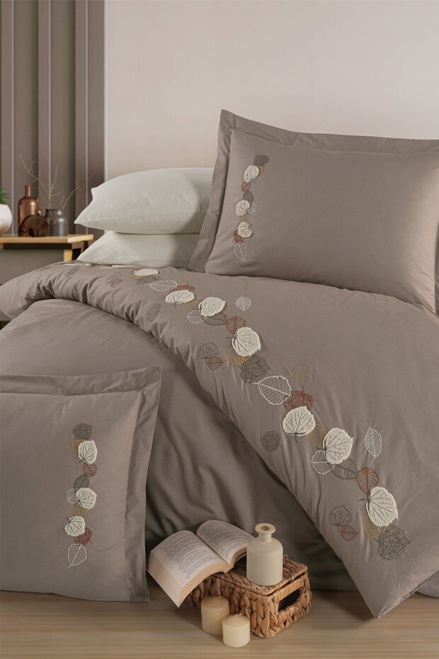 Norris - 100% Cotton Poplin Duvet Cover Set - Luxury Series