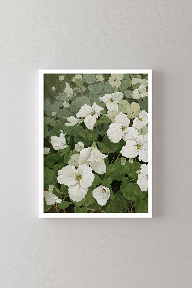 Trillium - White Frame