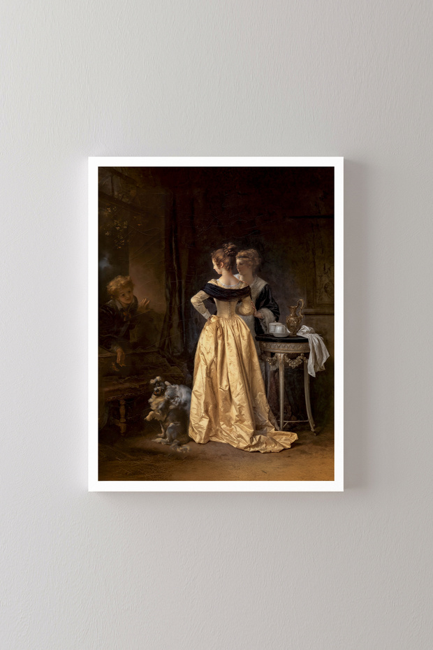 Bouquet - White Frame