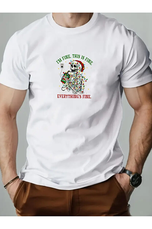 Premium Oversized Fit Short-Sleeve Printed T-Shirt
