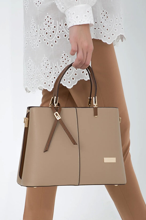 Women's 3 Compartment Long Cross Strap Shoulder & Hand Bag (32X24 cm)