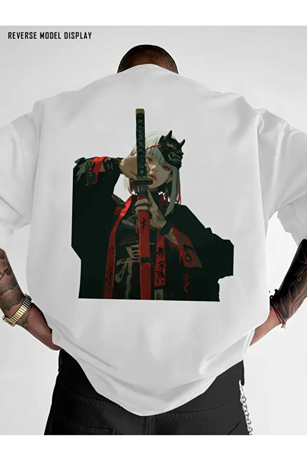 Premium Oversize Cut Short Sleeve Printed T-Shirt