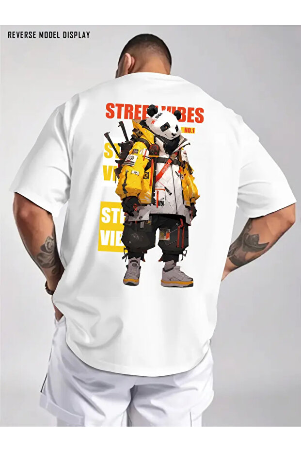 Premium Oversize Cut Short Sleeve Printed T-Shirt