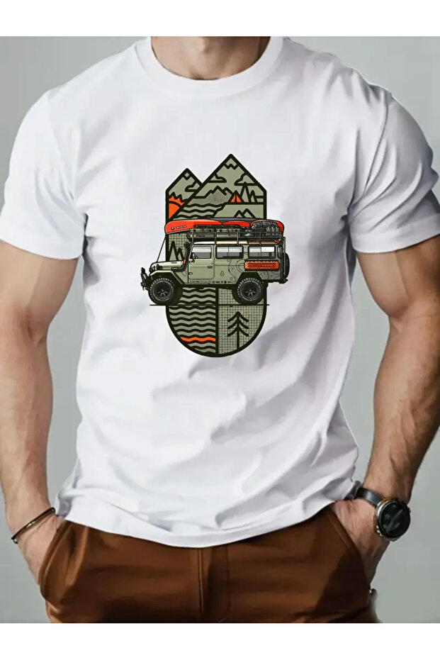 Premium Oversize Cut Short Sleeve Printed T-Shirt