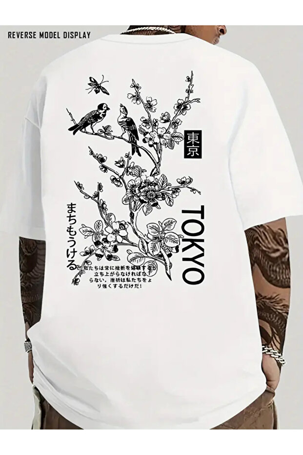 Premium Oversize Cut Short Sleeve Printed T-Shirt